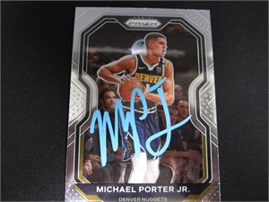 Michael Porter Jr Signed Trading Card FSG COA