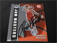 Dominique Wilkins Signed Trading Card GAA COA