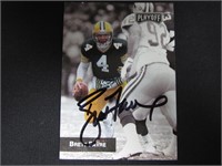 Brett Favre Signed Trading Card RCA COA