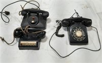 Vintage phones & inter office set