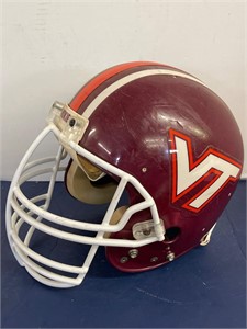 Virginia Tech. Hokies Game Worn Helmet
