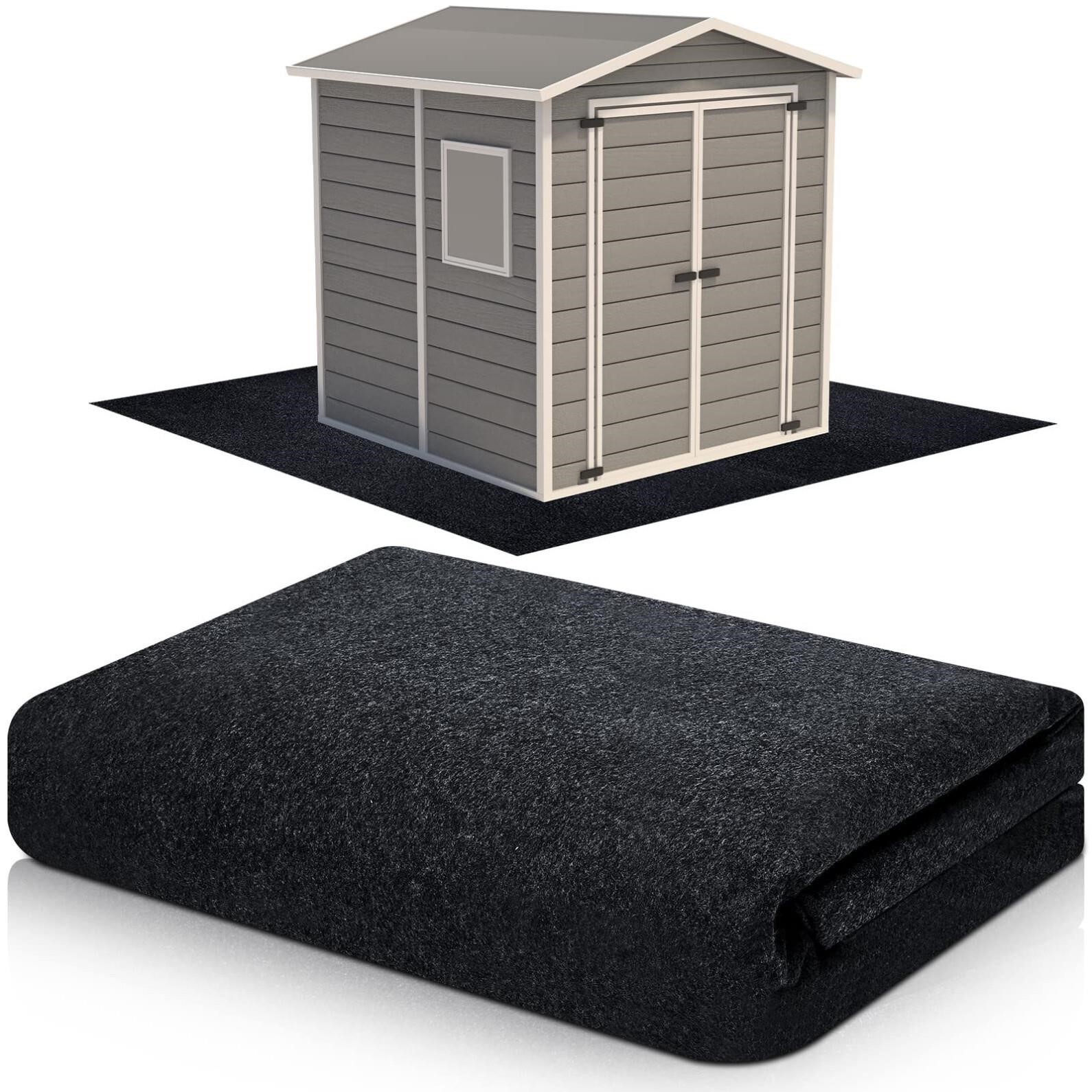 Haull Outdoor Storage Shed Floor Mat Waterproof Ou