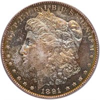 $1 1891-CC PCGS MS64 PL CAC