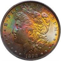 $1 1898 PCGS MS64+ CAC