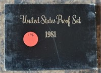 1981 U.S. PROOF SET W/ SLEEVE