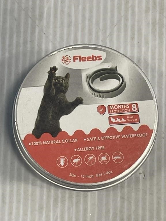 Fleebs flea and tick collar for cats