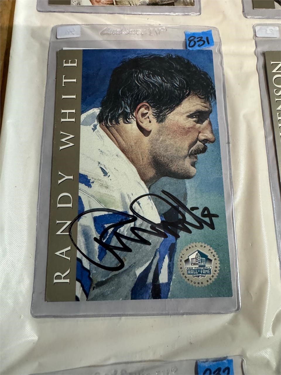 HOF Card-Randy White-Signed