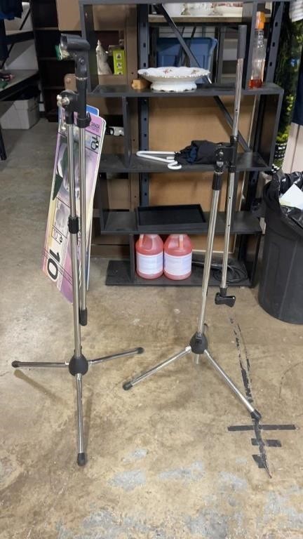 Pair Of Microphone Stands