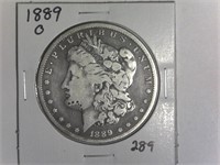 1889-O Morgan Silver Dollar