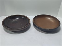 Antique Redware Plates