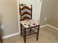 Ladder-back Dining Chair w/ cushion