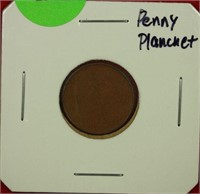 Lincoln Cent Penny Planchet