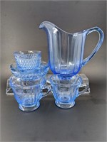 Sapphire Blue Glassware