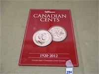 Canadian Cents Collection Book