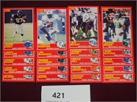 Misc. Score 1989 NFL Football Cards (20)