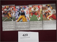 Misc. Fleer '91 Ultra Football Cards (20)