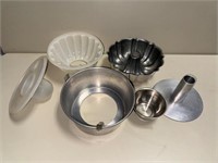 Angle food Cake Bunt pan sets