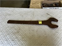 Large Old Wrench