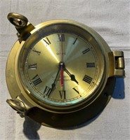 Quartz U.S. Maritime Commission porthole clock