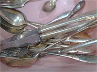 2 Styles of Plated Flatware