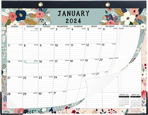 Desk Calendar 2024-2025 – Jan 2024 – Jun 2025,