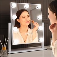 Hollywood Vanity Makeup Mirror - 9 LED  3 Colors