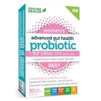 Women's Daily Probiotic 50 Billion
30 Capsules