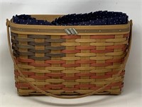1998 Longaberger basket with liner