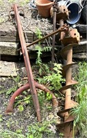 Three-point tractor augers - condition unknown