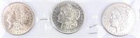 Coin 3 Morgan Silver Dollars 1921-P, D & S