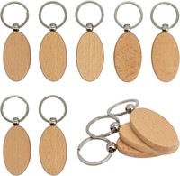 Key Tag Key Chain Wood Engraving Blanks