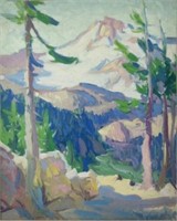 Christian Von Schneidau (1893-1976) landscape
