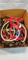 Box lot - bungee cords and straps