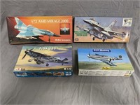 (4) Model Airplane Kits