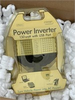 POWER INVERTER 150 WATT WITH USB PORT