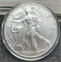 2020 Silver Eagle BU In Capsule