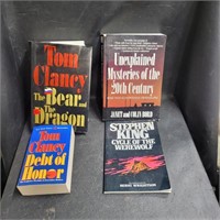 Novels Tom Clancy & Others Hardback