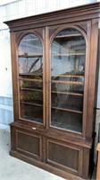 Antique Cabinet w/ Keys (54.5x17x89.5)