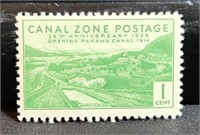1939 1c yellow green, #CZ120