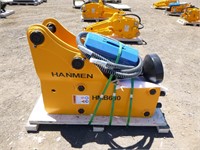 Unused HMB680 Excavator Post Driver