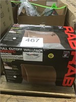 RAB FULL CUT OFF WALL PACK