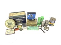 Advertising Tins & Containers - 17 Items