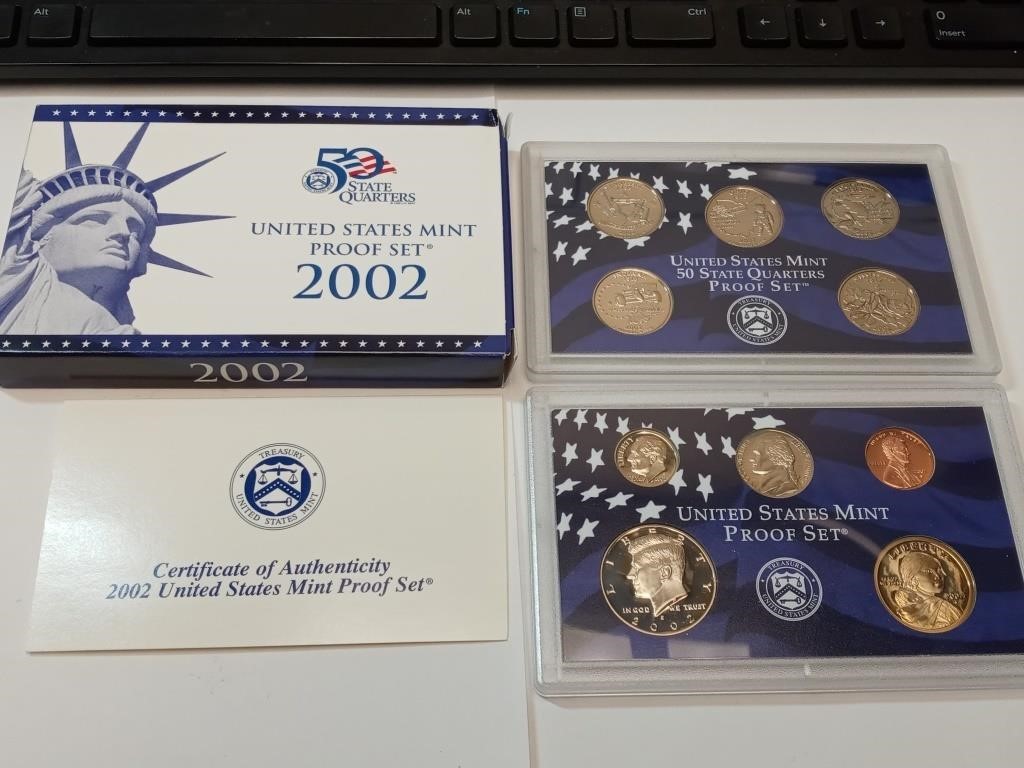 OF) 2002 us proof set