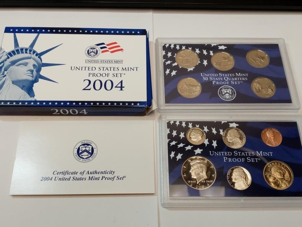 OF) 2004 us proof set