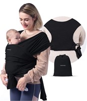 Momcozy Baby Wrap Carrier, Easy to Wear Infant