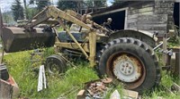 Ford 4000 Diesel Tractor w/Front End Loader & 3 PT