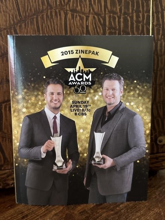 Limited Edition CD Books 2015 ACM Awards