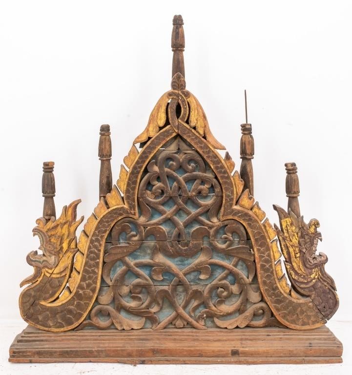 Thai Carved Architectural Element