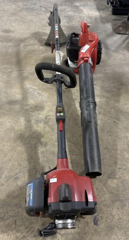 Toro String Trimmer, Homelite Leaf Blower.