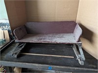 Vintage Horse Carriage Bench Seat